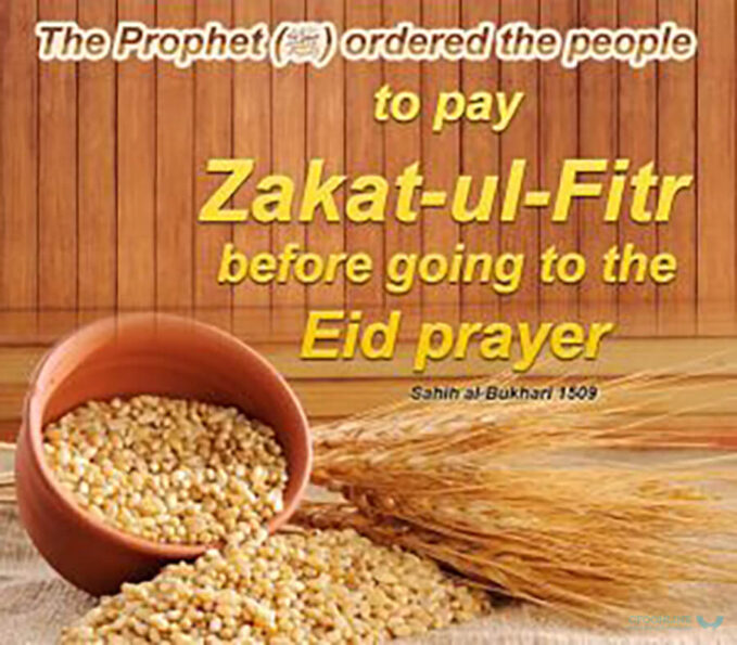 Delaying Zakat al-Fitr after the Eid prayer