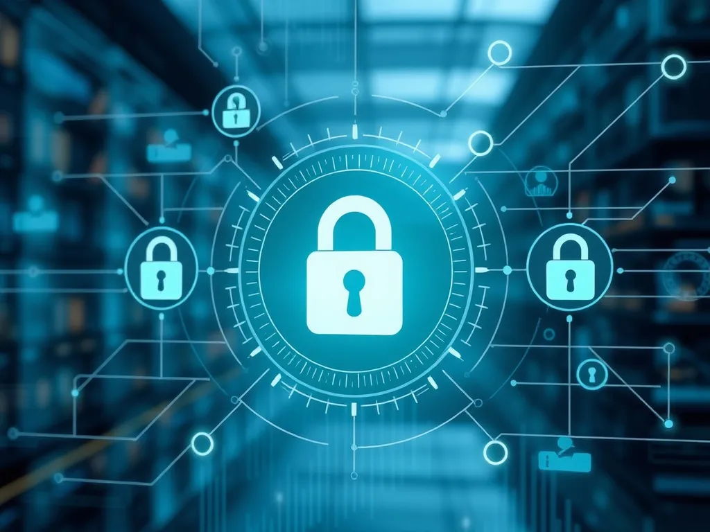 Digital security emphasis with cryptographic seals and data protection measures in a connected business environment