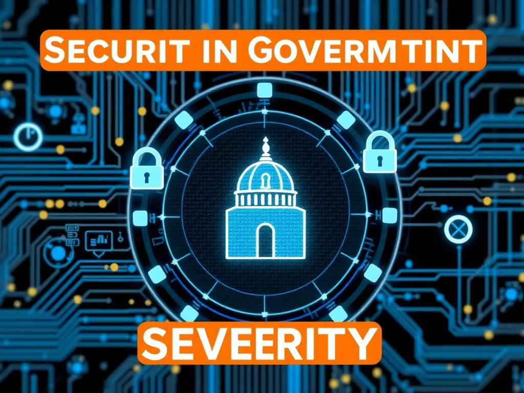 Security and infrastructure challenges in digital government systems, focusing on robust infrastructure and data protection elements, detailed, realistic, technical focus